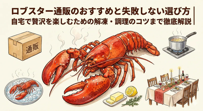 ロブスター通販のおすすめと失敗しない選び方|自宅で贅沢を楽しむための解凍・調理のコツまで徹底解説