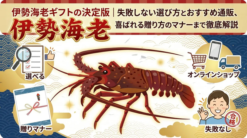 伊勢海老ギフトの決定版|失敗しない選び方とおすすめ通販、喜ばれる贈り方のマナーまで徹底解説