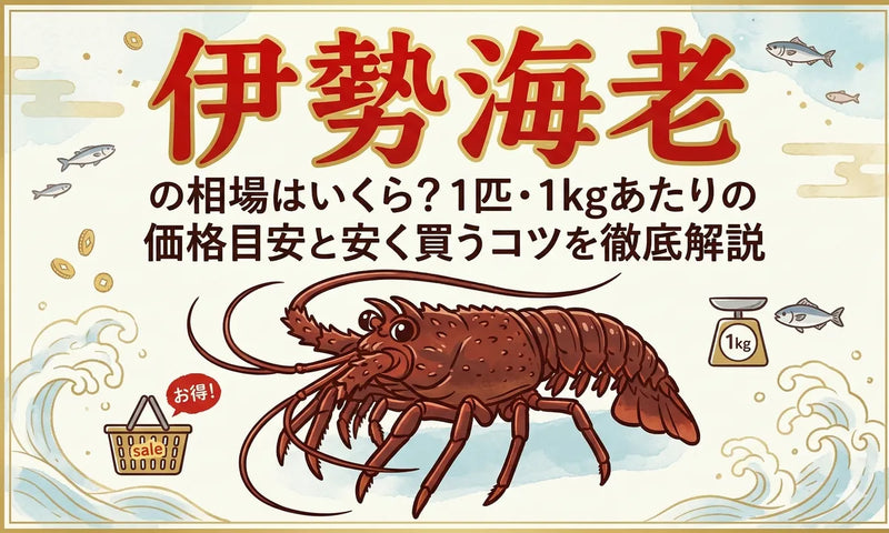 伊勢海老の相場はいくら?1匹・1kgあたりの価格目安と安く買うコツを徹底解説