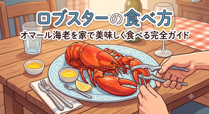 ロブスターの食べ方|オマール海老を家で美味しく食べる完全ガイド