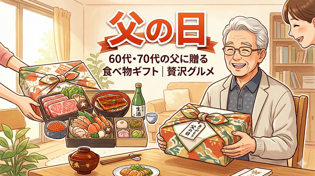 【2026父の日】娘が選ぶ食べ物ギフト｜60代・70代の父が喜ぶ"消えもの"贅沢グルメ