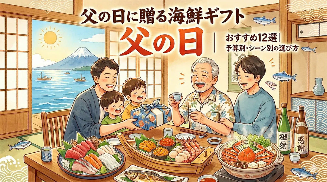 【2026父の日】海鮮ギフトおすすめ12選｜失敗しない予算別・シーン別ガイド
