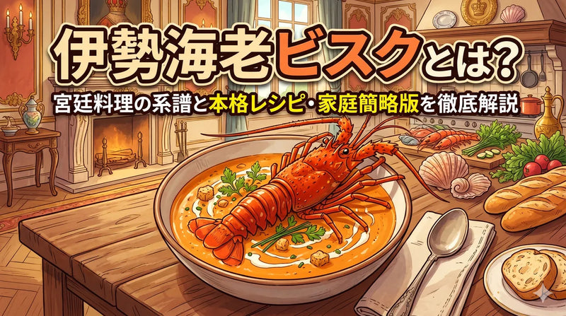 伊勢海老ビスクとは？宮廷料理の系譜と本格レシピ・家庭簡略版を徹底解説