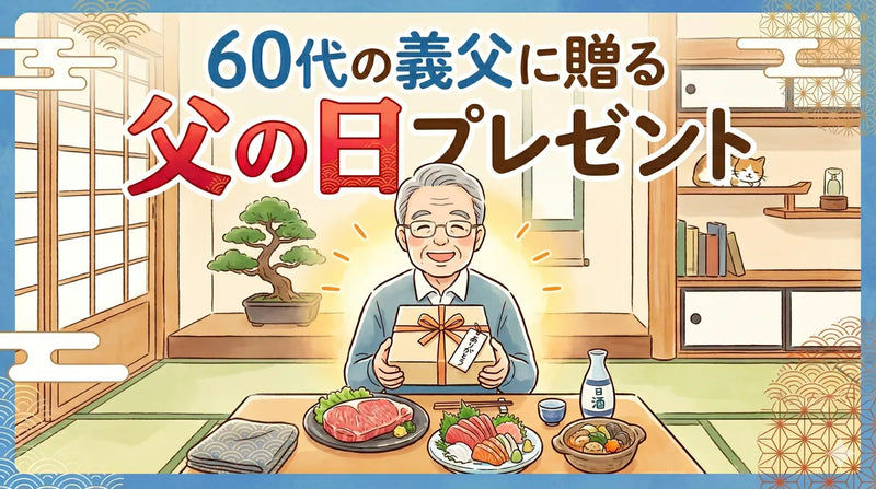 60代の義父に贈る父の日プレゼント｜定年世代が本当に喜ぶグルメギフト【2026年版】