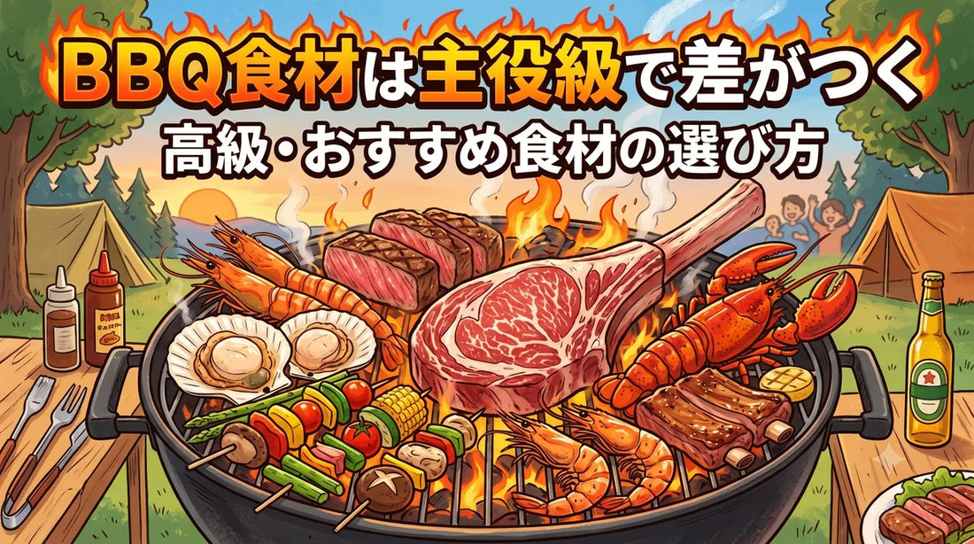 BBQ食材は主役級で差がつく｜高級・おすすめ食材の選び方