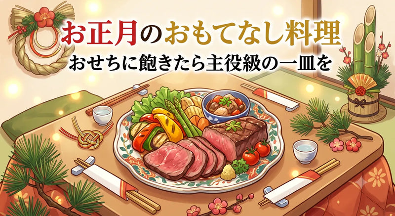 お正月のおもてなし料理｜おせちに飽きたら主役級の一皿を