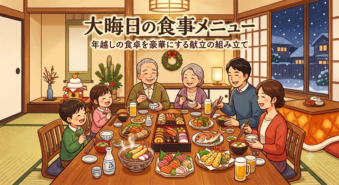 大晦日の食事メニュー｜年越しの食卓を豪華にする献立の組み立て