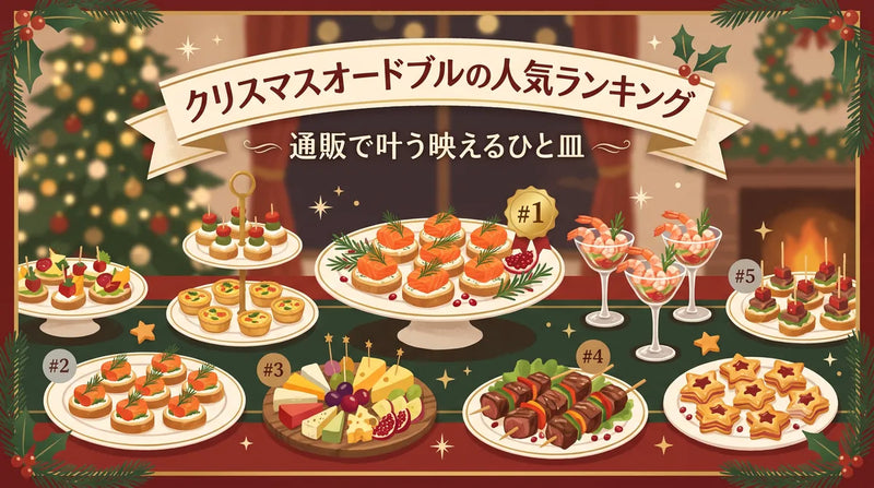 クリスマスオードブルの人気ランキング｜通販で叶う映えるひと皿