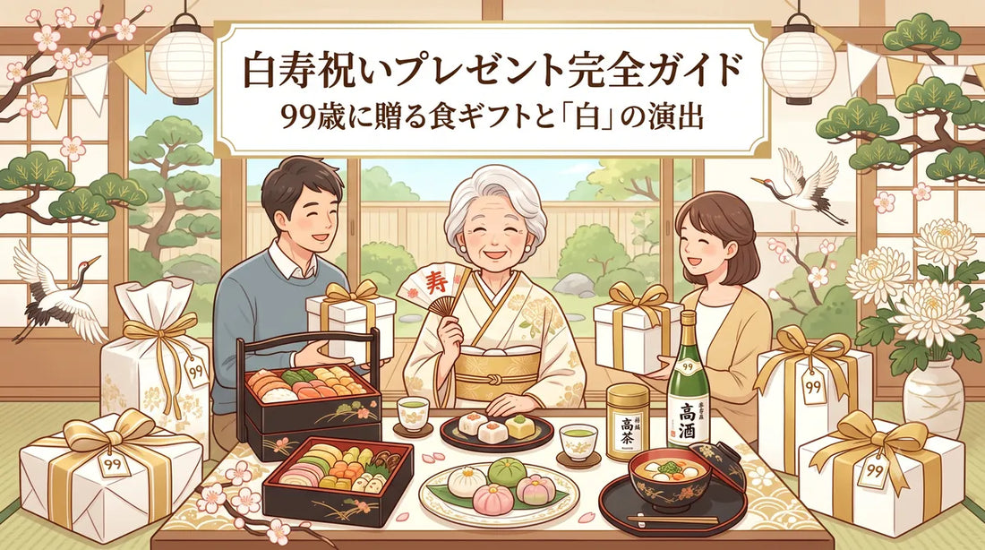 白寿祝いプレゼント完全ガイド｜99歳に贈る食ギフトと「白」の演出
