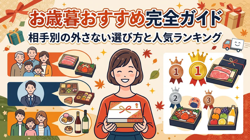 お歳暮おすすめ完全ガイド｜相手別の外さない選び方と人気ランキング