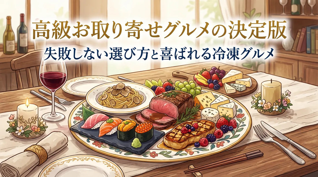 高級お取り寄せグルメの決定版｜失敗しない選び方と喜ばれる冷凍グルメ